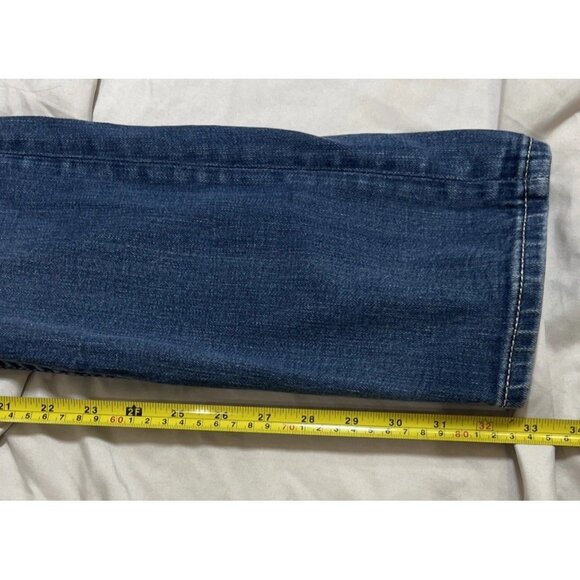 MISS ME Jeans Womans 26 Blue Low Rise Boot Cut Rhinestone Western Y2K - Picture 11 of 13